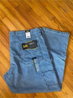 Lee Loose Fit Straight Leg Carpenter Jeans - Retro Stone 42x29 NWT